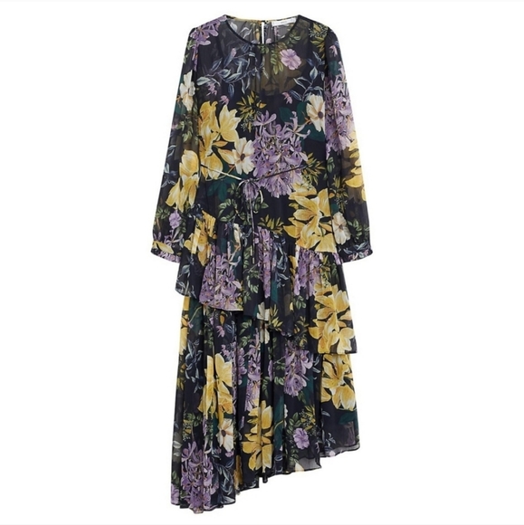 MANGO floral dress - Picture 4 of 12